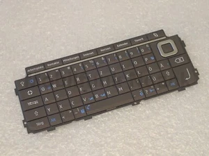 Original Nokia E90 QWERTZ Tastatur | Keypad | Keymat Mocca Brown 9791789 NEU - Bild 1 von 1