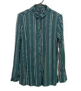 Cotton On Stripe Long Sleeves Shirt Buttons Up Top; Size XS - Picture 1 of 6