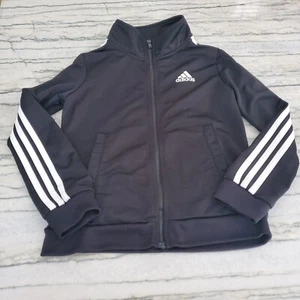 Adidas Boys Iconic Tricot Jacket Size S (8) - Picture 1 of 9