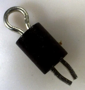 100 x Vero 20-2137 1,02 mm schwarz Test Klemmpfosten für Leiterplatte Prüfpunkt - Bild 1 von 4