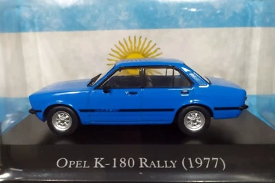 Opel K 180 Rally 1977 Argentina Rare Diecast Car Scale 1:43 + Magazine - Image 1 of 3