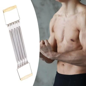 Spring Chest Expander with 5 Metal Springs for Strength Training Stretching - Picture 1 of 5