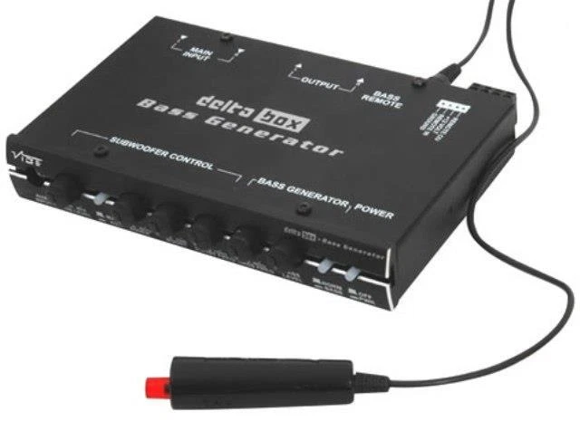 Vibe Deltabox Subwoofer Crossover EQ 3.5mm Aux In SPL Bass Frequency Generator - Image 1 of 1