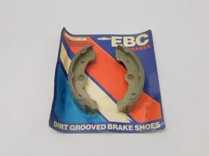 S119T1 520G EBC Grooved Brake Shoes Yamaha YFM350FW Big Bear 4X4 1987-1988 - Picture 1 of 4