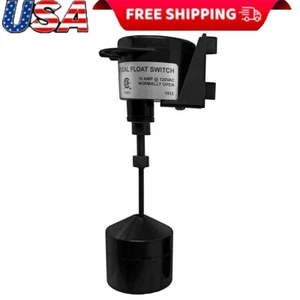 Sump Pump Vertical Float Switch for Smaller Basins 20 Ft Cord Stainless Steel US - Picture 1 of 3