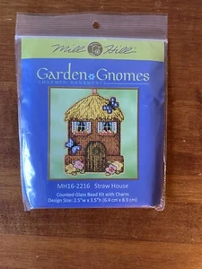 mill hill bead gnome Straw House cross stitch kit - Picture 1 of 1