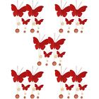  20 Pcs Chinese Wedding Wall Pendant Butterfly Centerpieces Ornament