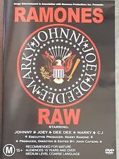 Ramones-Raw (DVD, 2004) Music Documentary  Region 4