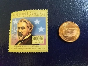 Joseph Seligman American Banker 2010 Republique De Guinee Briefmarke - Bild 1 von 1