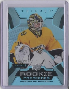 Trilogia Upper Deck 2023-24 #195 Yaroslav Askarov 524/699 - Foto 1 di 2