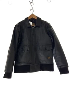 Cluct Leather Jacket/M/Leather/Blk 3917 - Picture 1 of 9