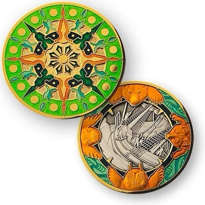 Compass Rose 2015 - Kola Peninsula - nueva geocoin sin activar Foto 1 de 4