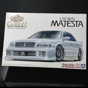 Aoshima 1/24 Tuned Car Model Garson UZS141 Toyota Majesta Plastic Kit - Picture 1 of 13