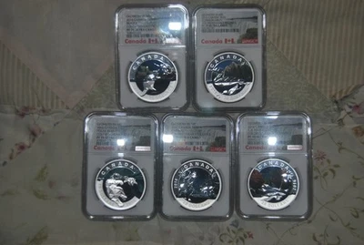 Canada, 2016, NGC, $20, Geometry In Art Set, Early Releases - Image 1 of 4