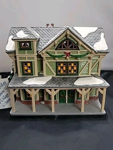 Department 56 Snow Village  Stick Style House 54943 1998 Light Original Box - Picture 1 of 10