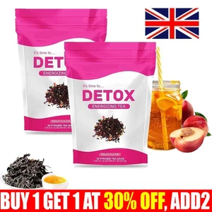 28-84X Detox Tea Weight Loss Tea Slimming Diet Teabags Burn Fat Slimming NEW UK - Picture 1 of 10