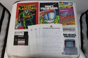 Planetfall Commodore 64 128 INFOCOM Postkarten Box mehr! KOSTENLOSER VERSAND! - Bild 1 von 5