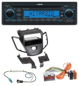VDO AUX MP3 1DIN CD USB Autoradio für Ford Fiesta JA8 08-10 ohne Display schwarz - Bild 1 von 6