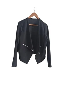 Damenjacke Select schwarz UK 18 EU 46 kurz TOP ZUSTAND - Bild 1 von 3