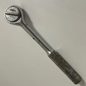 Fleet Tools USA 1260-2 7.5" Length Reversible Ratchet 3/8" Drive Knurled Handle! - Picture 1 of 10
