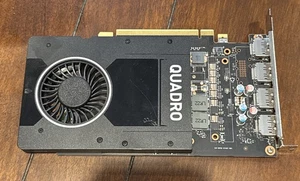 Nvidia Quadro P2000 Graphics Card 5GB GDDR5 1024 CUDA Cores Pascal GPU 4x DP 1.4 - Picture 1 of 2