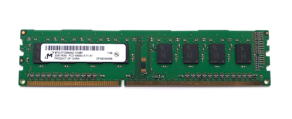Memory Module Micron MT8JTF25664AZ-1G4D1 Memory Module - 2GB - PC3 - DDR3 - CL9 - Image 1 of 1