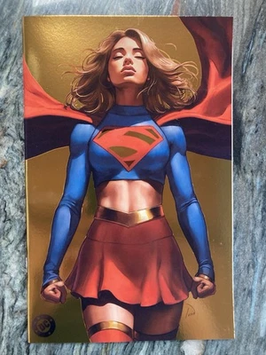 SUPERGIRL #2 IVAN TALAVERA 616 GOLD FOIL VIRGIN VARIANT LTD 1000 DC 2025 - Image 1 of 2
