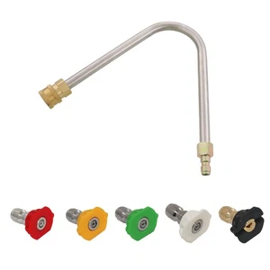 Steel Dragon Tools® U-Bend Gutter Attachment with 1/4" QC Nozzles 4.5 Orifice - Picture 1 of 6