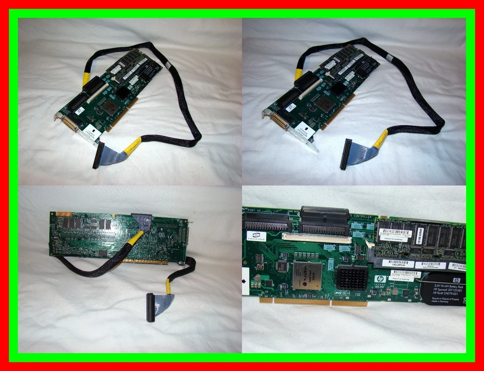 HP/Compaq 309520-001 Smart Array 6400 128MB PCI-X Raid Ultra320 SCSI Controller - Image 1 of 1