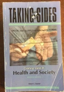 Taking Sides Clashing Views In Health And Society SoftBack BookGnu - Picture 1 of 12