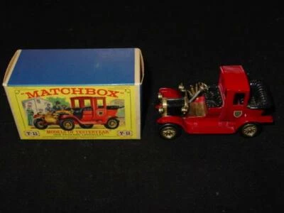 Vintage LESNEY Matchbox : Y-11 PACKARD LANDAULET 1912 (IN BOX) Yesteryear - Image 1 of 4