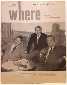 Where Magazine Where to Go What to Do When in San Francisco 1967 F-Troop TV Raro - Imagen 1 de 8