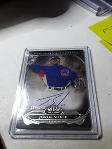 Jorge Soler SP Auto 287 Of 349 Atlanta/Marlins 2015 Topps Tier One - Picture 1 of 2