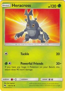 Heracross - 18/214 Pokemon » SM Lost Thunder Uncommon - Picture 1 of 1