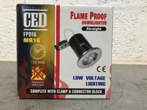 5 x CED MR16 Flameproof Downlighter Spot Light Ceiling Light FPD16 - Picture 1 of 9