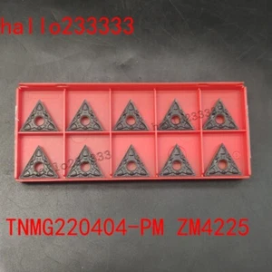 10PCS TNMG220404-PM ZM4225 TNMG431-PM CNC Carbide turning Insert TNMG 22 04 04 - Picture 1 of 5