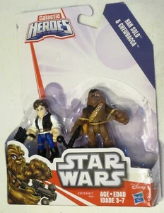 Hasbro Playskool Galactic Heroes Star Wars Han Solo Chewbacca Neu! - Bild 1 von 1