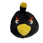 Angry Birds Black Bomber 5" Plush Stuffed Animal Doll No Sound