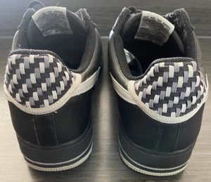 Nike Woven Island Basket 2005 AIR FORCE 1 LOW Gr. 11,5 Herren Vintage schwarz grau - Bild 1 von 5