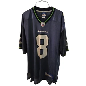 Vtg. NFL Jersey Seattle Seahawks Matt Hasselbeck #8 NFL Reebok On Field Medium - Picture 1 of 13