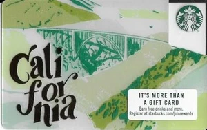2019 NEU Starbucks California Destinations Geschenkkarte limitierte Auflage Big Sur/Bixby Br - Bild 1 von 2