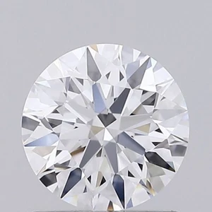 1.01ct Round Brilliant Cut Lab-grown Diamond IGI Certified D Colour SI1 Clarity - Picture 1 of 5