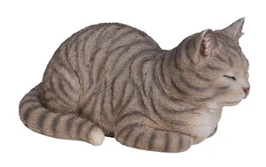 Vivid Arts Tabby träumende Katze Harz Ornament - Bild 1 von 1