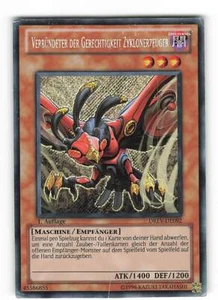 Yugioh VERBÜNDETER DER GERECHTIGKEIT ZYKLONERZEUGER , drev-de092 Secret Rare - Bild 1 von 2