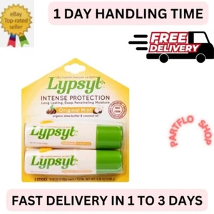 Lypsyl Original Mint Lip Balm, Intense Protection Lip Moisturizer Twin Pack, 2 x - Picture 1 of 6