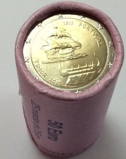 Portugal 2 euro Roll 25 coins 2015 500 years Discovery of Timor Australia UNC