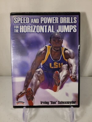 Speed & Power Drills for the Horizontal Jumps (DVD) track field coaching video - Image 1 of 3