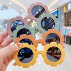 Kids Girls Baby Children Flower Shape Cute Round Sunglasses Toddler Shade UV400'