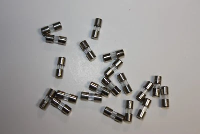 20 Mini Christmas Light Fuses, Replacement Fuses String Lights, 3 AMP - NEW - Image 1 of 4