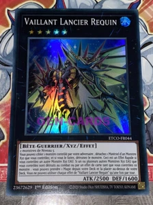 Carte Yu Gi Oh VAILLANT LANCIER REQUIN ETCO-FR044 - Picture 1 of 1